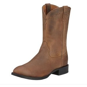 Men’s Size 9 Ariat Heritage Roper Western Boot NWOT